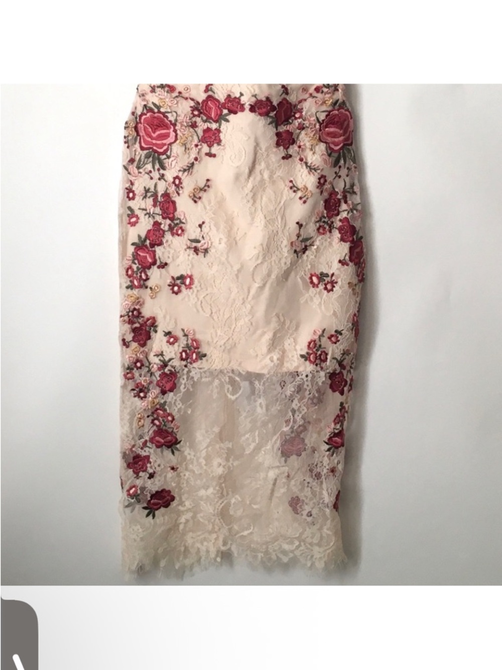 Vintage bebe Maddie Embroidered Midi Dress - Picture 7 of 8